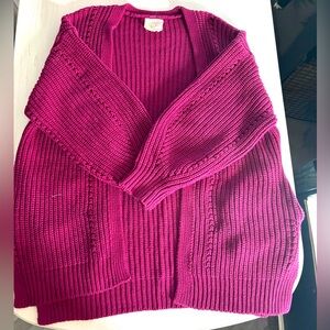 Pink Cardigan